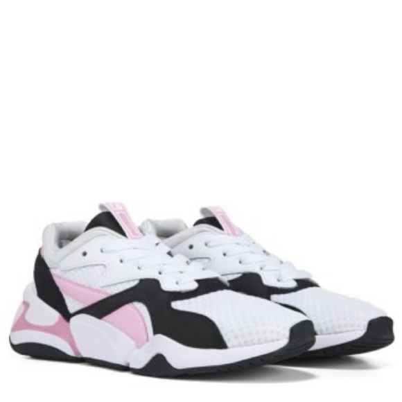 Black White Pink Puma Nova 90s Bloc - Picture 8 of 8